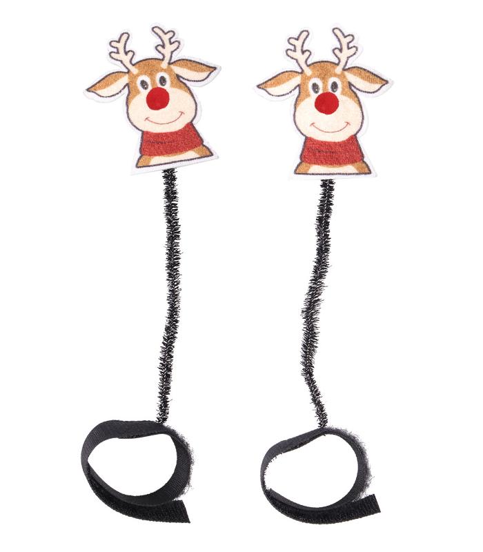 ANTENAS DE RUDOLF DE NAVIDAD PARA CABEZADA