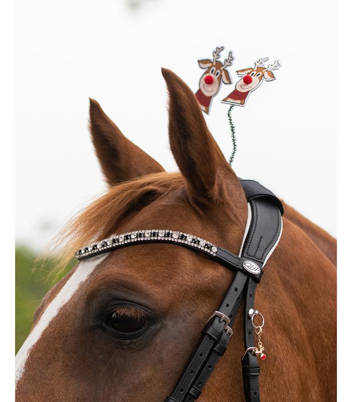 ANTENAS DE RUDOLF DE NAVIDAD PARA CABEZADA - Imagen 2